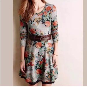 Anthropologie Saturday Sunday Floral Dress Sz S